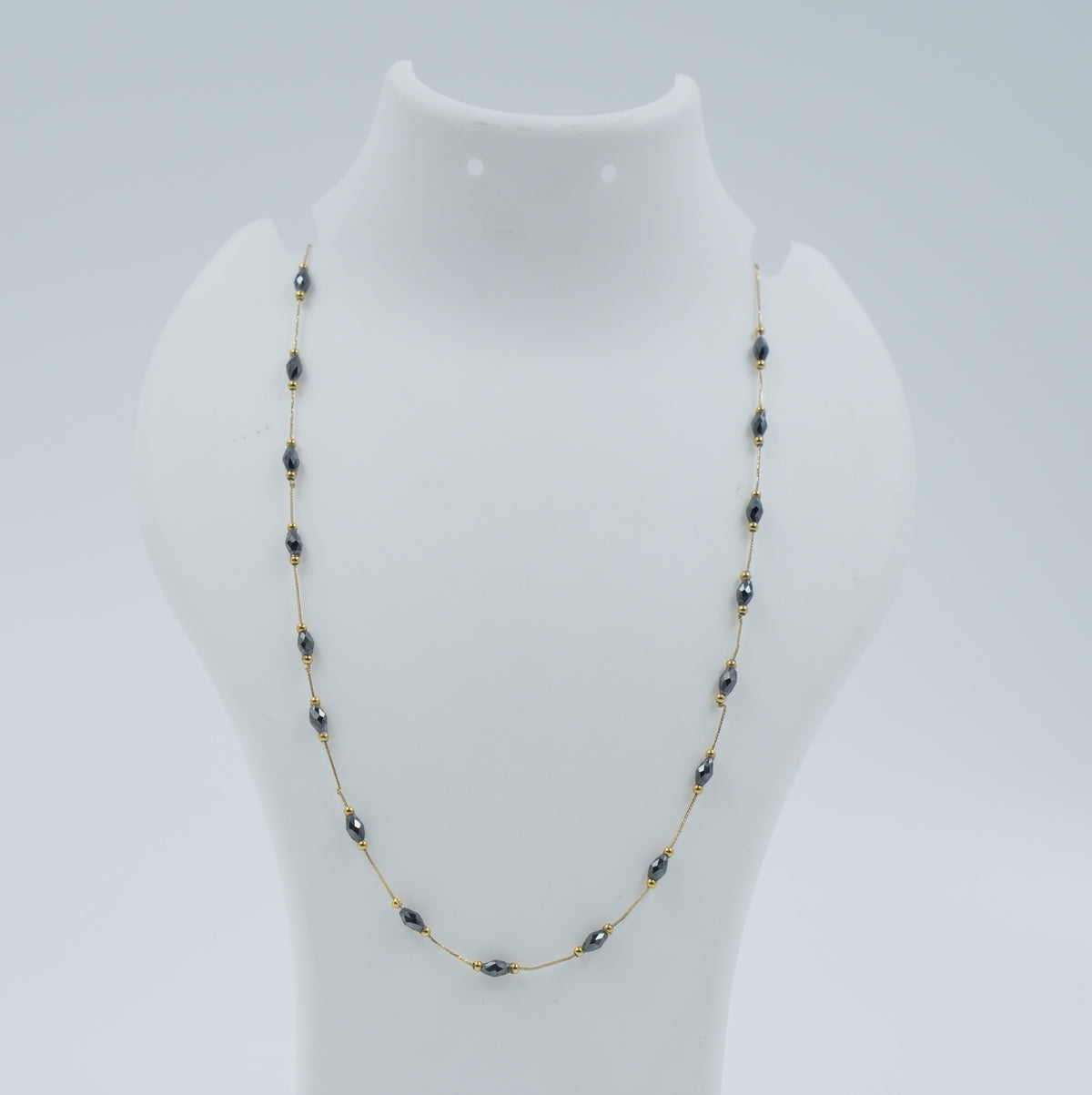 Black Rice Bead Chain